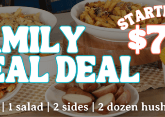Family Meal Deal | Shrimp Basket Family Meals to Go